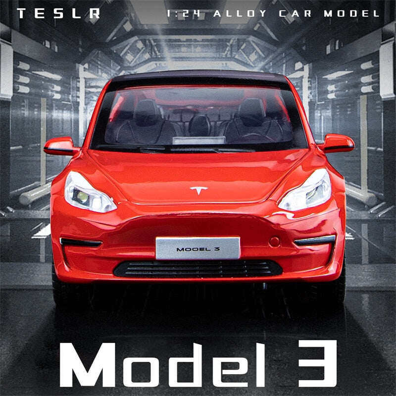 1:24 Tesla Model 3 Излят модел