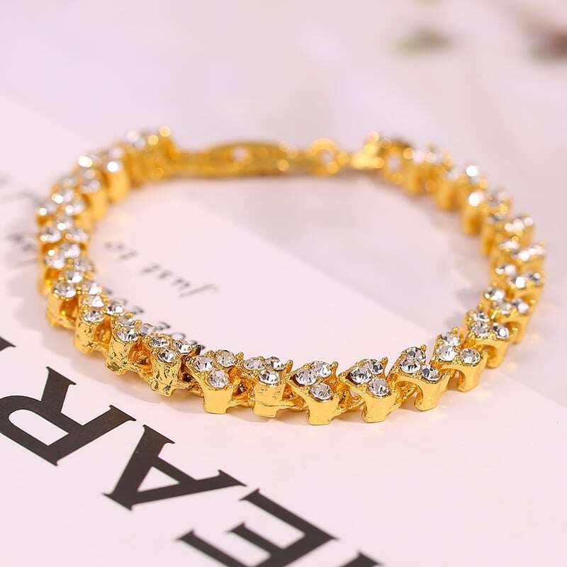 🔥49% OFF - Relógio de luxo feminino de platina