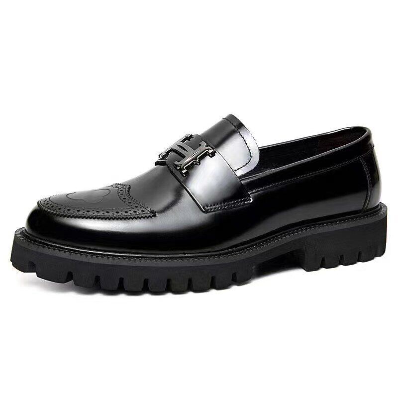 Mocassim de couro elegante e moderno para homem | 50% de desconto🔥