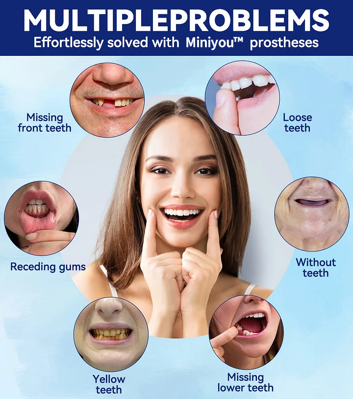 Conjunto de próteses de silicone personalizadas Premium Miniyou ™ (⏰Desconto por tempo limitado nos últimos 30 minutos⏰)