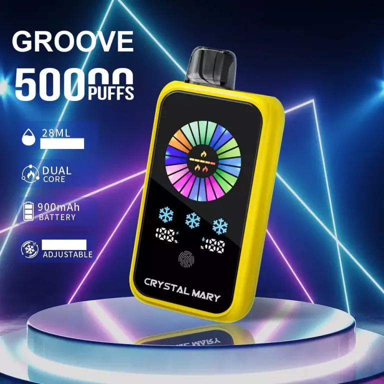 CRYSTAL-MARY-Groove-50000-Puffs-Disposable-Vape-Adjustable-Airflow-Dual-Mesh-Coil-Wholesale-Available-for-Bulk-Orders-4
