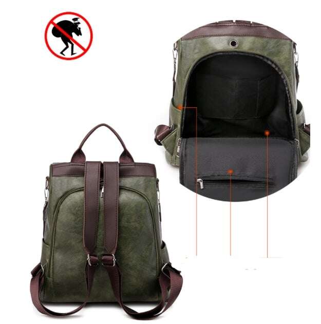 СЕМПЛА И УНИВЕРСАЛНА ДАМСКА РАНИЦА С ГОЛЯМ КАПАЦИТЕТ