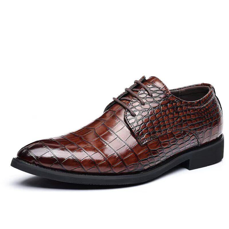Sapato derby clássico elegante