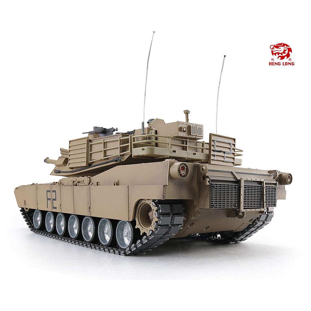 Heng Long RC Tank 3918 M1A2 Abrams Main Battle Tank - Versão Profissional