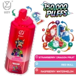 UZY 150K Puffs Vape Blueberry Raspberry & Triple Melon & Strawberry Ice
