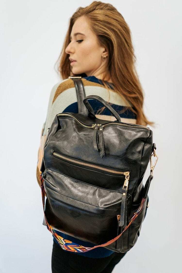 Bolsa de couro macio