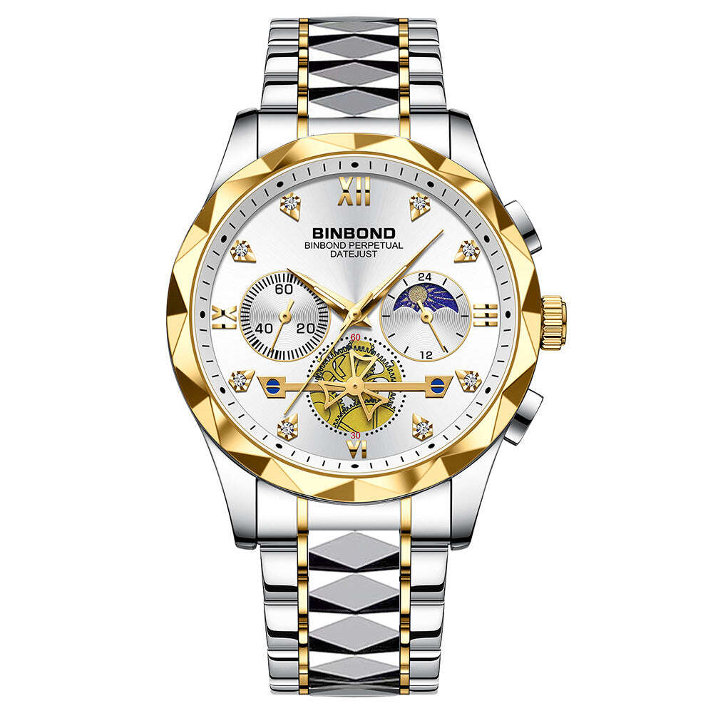 Нова серия многофункционални часовници с хронограф с шест стрелки