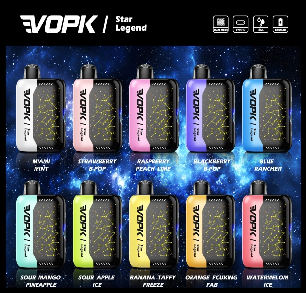 VOPK StarLenged 25000 puffs