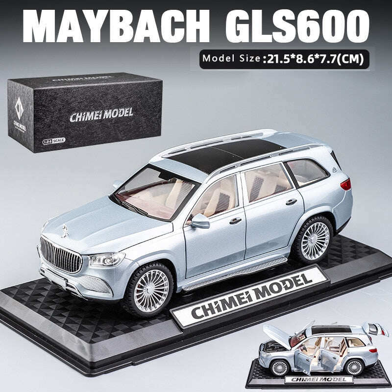 1:24 Mercedes Benz Maybach Gls600 Die Cast