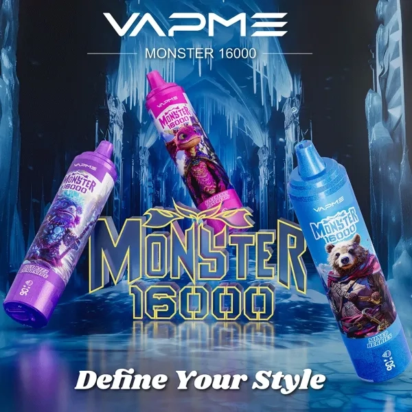 VAPME Monster 16000 Puffs Disposable Vape