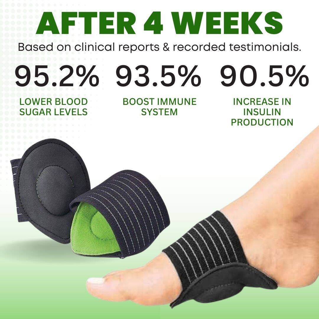 Подложки за акупресура на краката Oveallgo™ Sugar Down