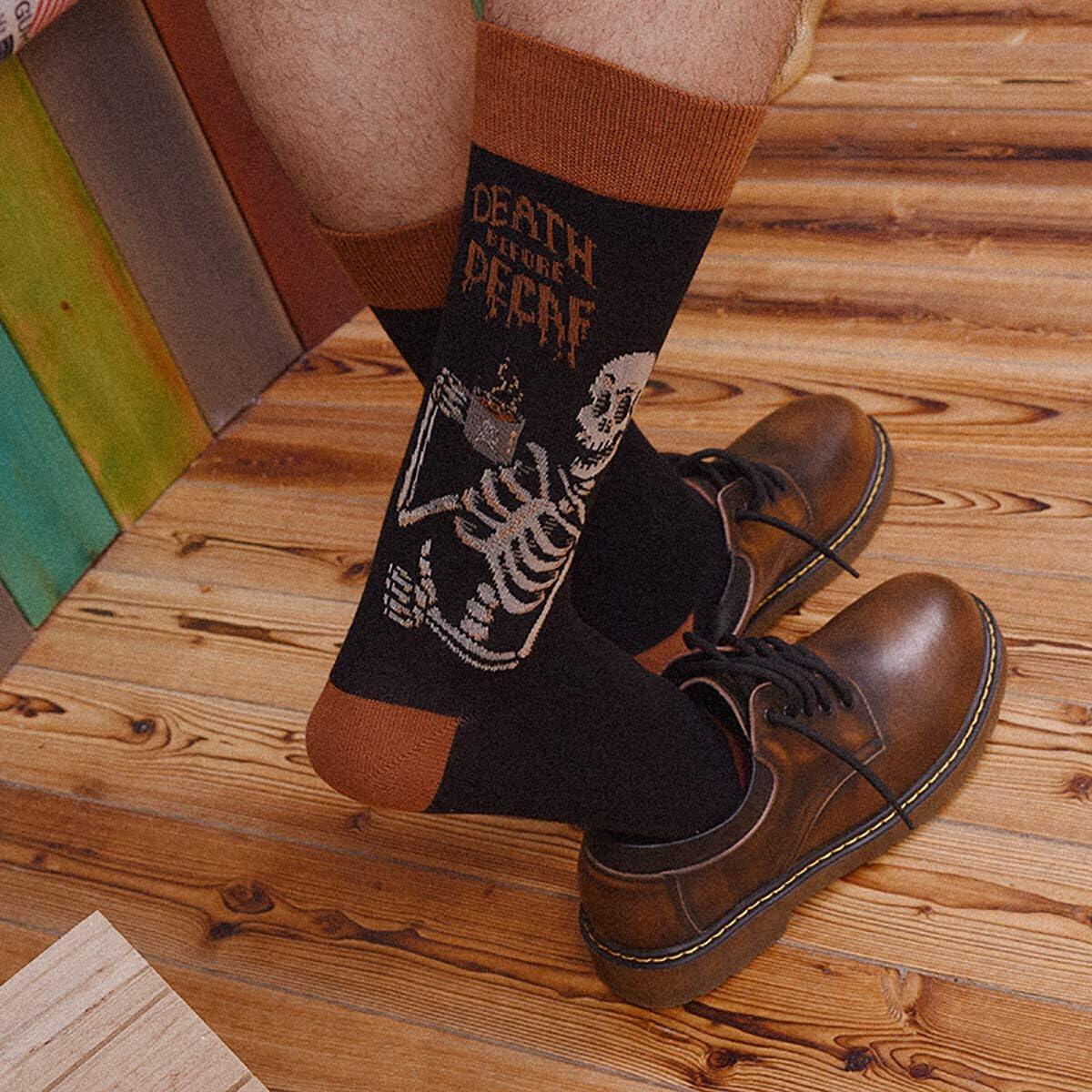 Meias coloridas divertidas