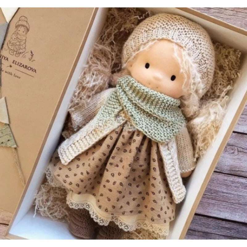 🎁🎁O melhor presente para crianças - Boneca Waldorf feita à mão👧
