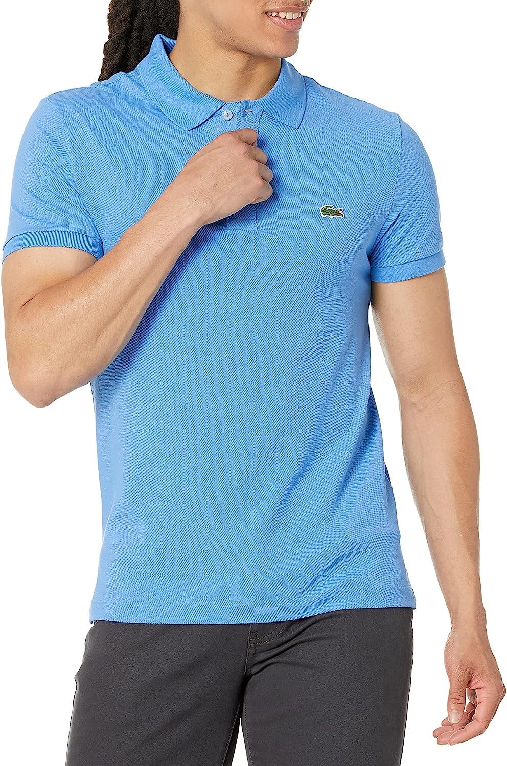 CAMISA POLO MASCULINA LACOSTE CLASSIC PIQUE SLIM FIT MANGA CURTA