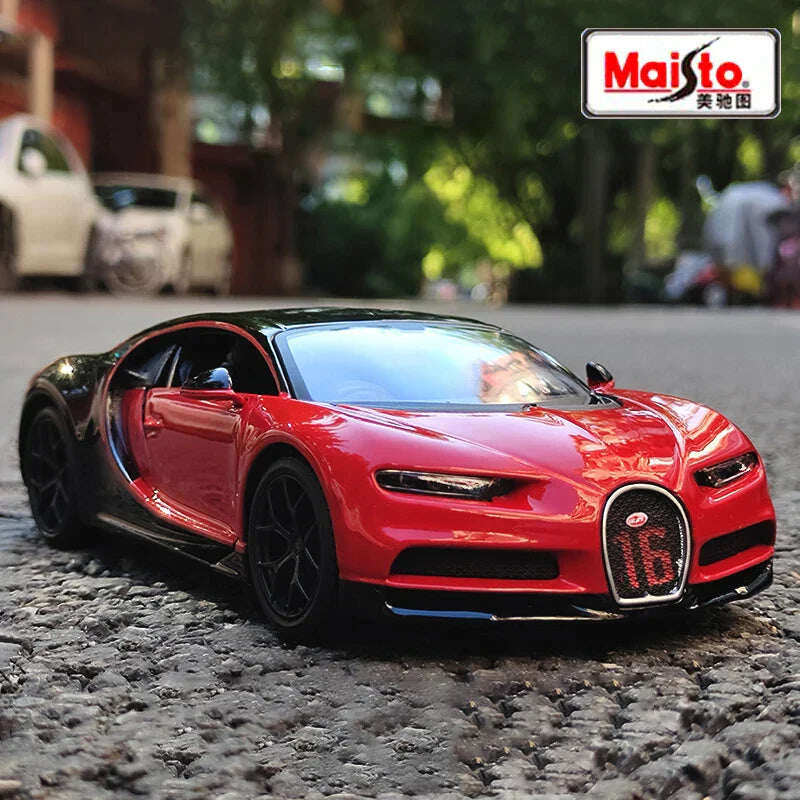 Αποθήκευση 1:24 Bugatti Chiron Divo Supercar Diecast Model
