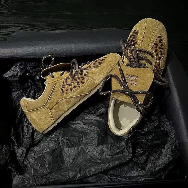 2024 noi pantofi casual de damă din piele naturală