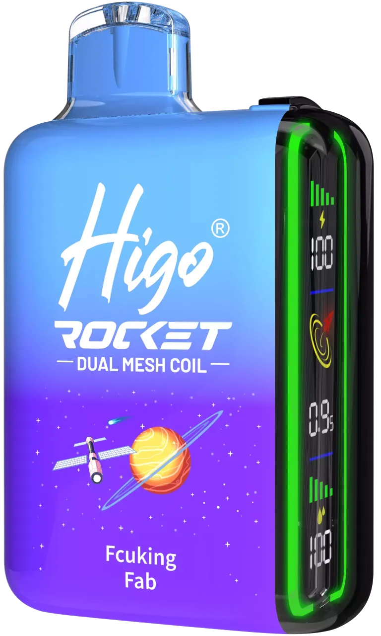 HIGO ROCKET 20000 Puffs Rechargeable Disposable Vapes Wholesale