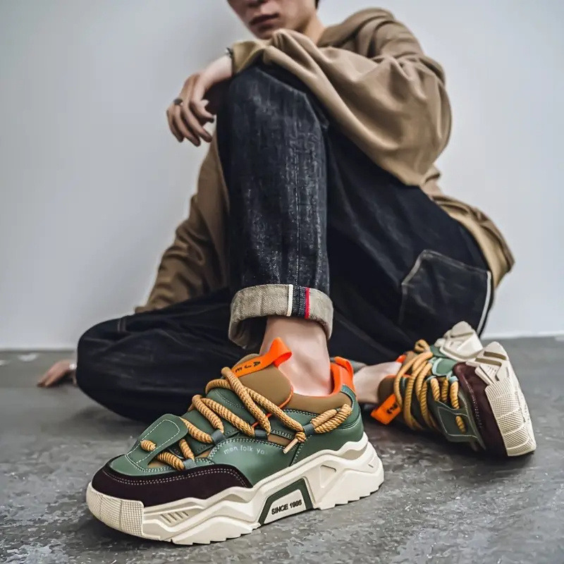 2024 nova moda calçados esportivos casuais versáteis