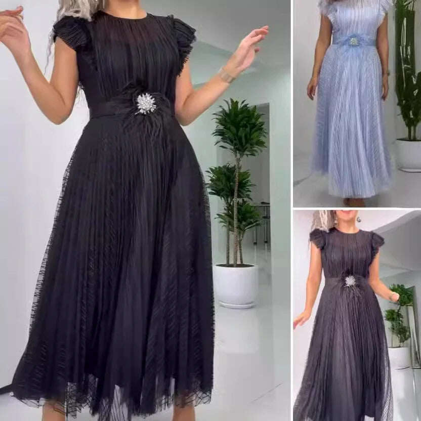 【S-5XL】🥰✨Vestido de chiffon slim fit 2025