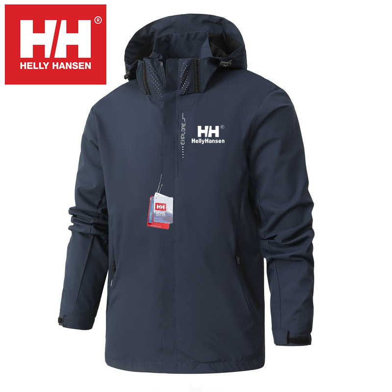 HELLY HANSEN - 2025 NOVA CASACO COM CAPUZ, IMPERMEÁVEL E À PROVA DE VENTO