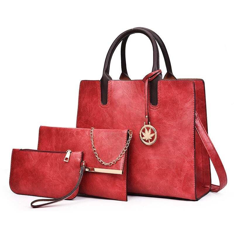 Torebka damska Wieloczęściowy zestaw Picture-Mother Bag 2022 Nowa moda Prosta torba damska na jedno ramię