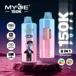 MYDE 8IN1 150000 Puffs disposable vapes Classic tastes including Watermelon & Raspberry & Cherry & Cola