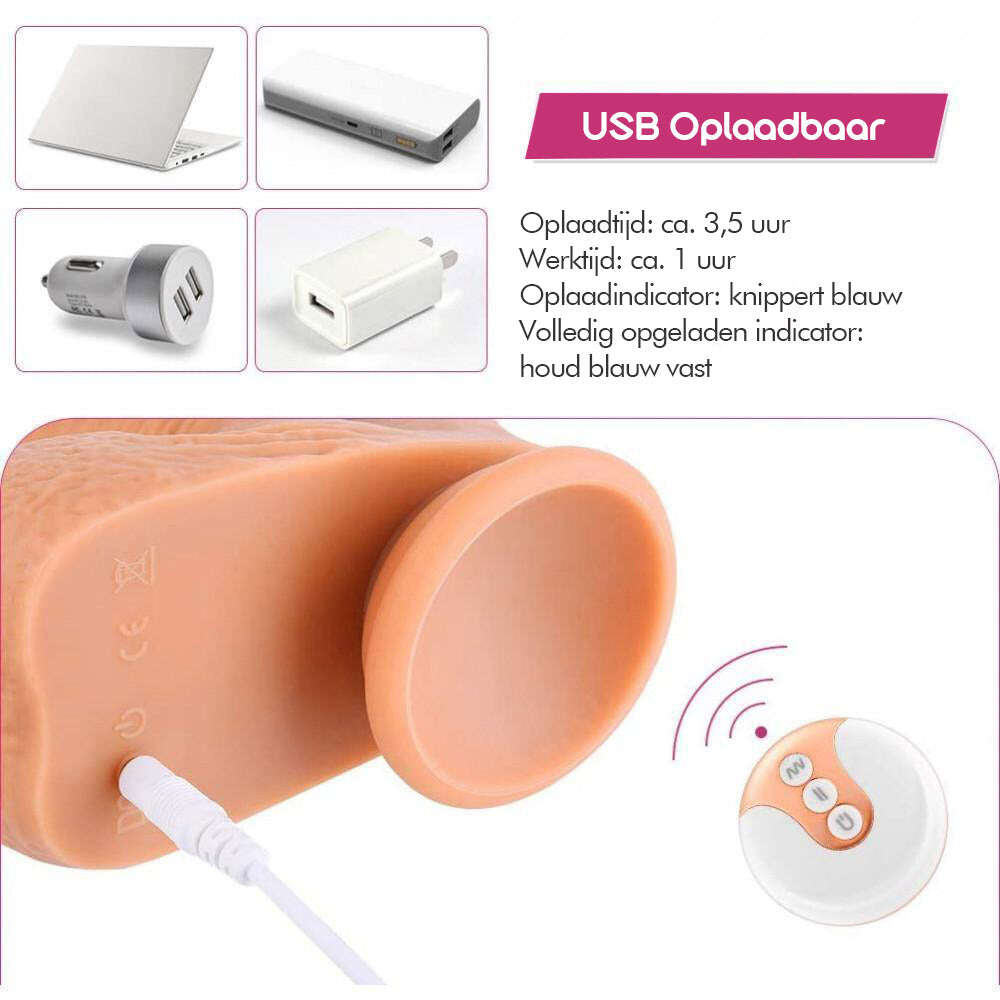 РЕАЛИСТИЧЕН ВИБРАТОР ЗА СТИМУЛИРАНЕ НА КЛИТОРА 4 В 1 С ВЕНДУЗА INS