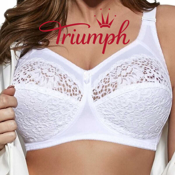 Triumph® – 💖50% de desconto✨2024 novo sutiã feminino plus size macio bordado