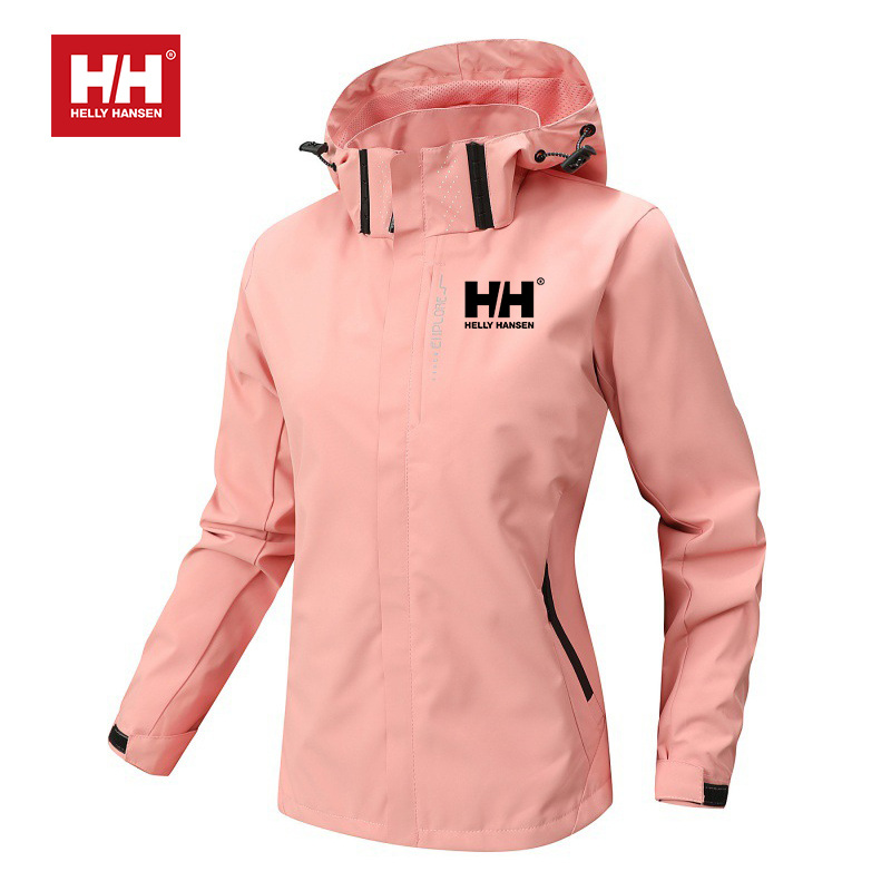 💕Helly Hansen® | Sweatshirt com capuz impermeável e corta-vento para esqui ao ar livre para homem e mulher