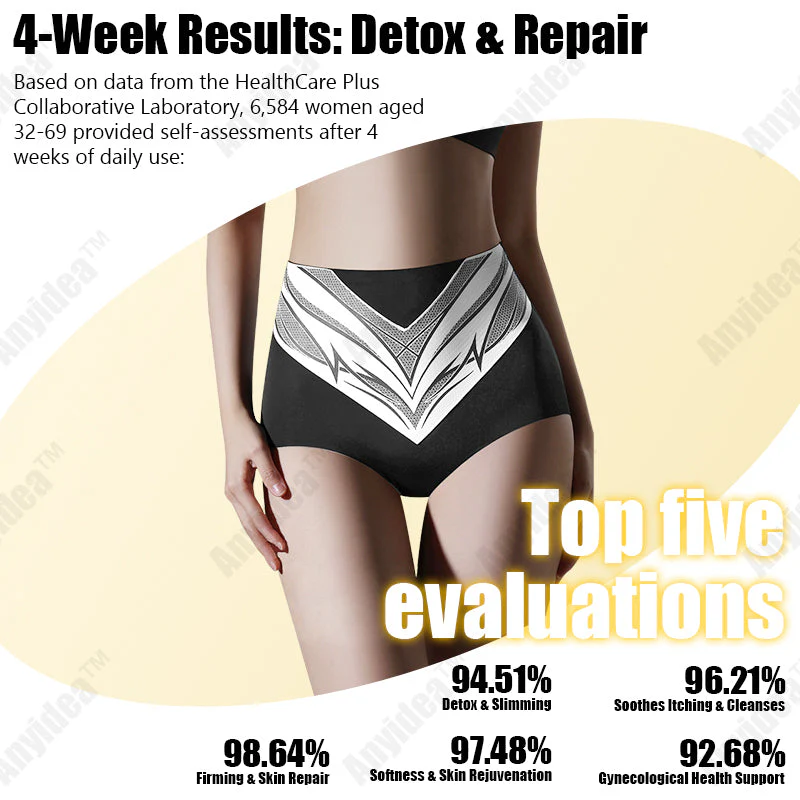 Shorts modeladores de turmalina autoaquecidos de fibra de titânio de grau médico 🔥