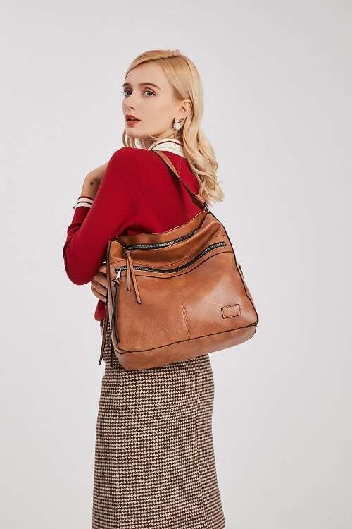 КОЖЕНА ЧАНТА MYL С ПОРТМОНЕ