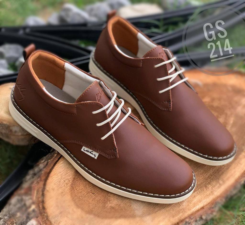 🔥⭐CAZUAL VELEZ PARA HOMEM COSTURADO+100% COURO✨✨