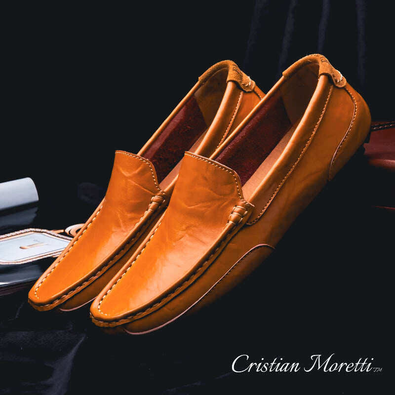 Roberto™ Mocassins de couro