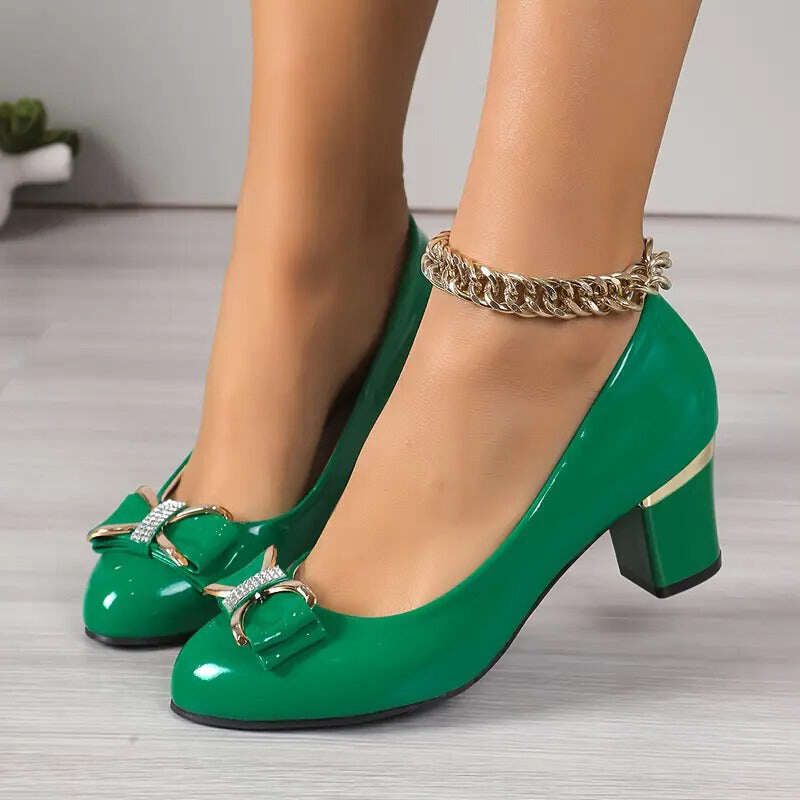 BOW PUMPS FEMININOS ELEGANTES