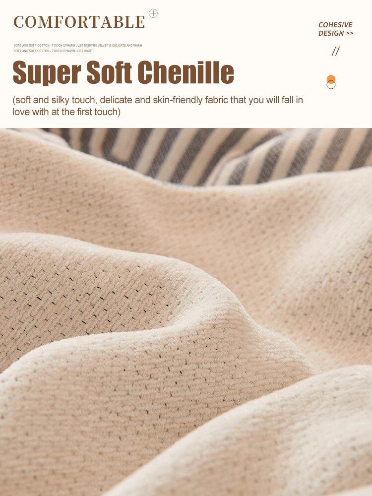 CAPA REVERSÍVEL PARA SOFÁ DE CHENILLE