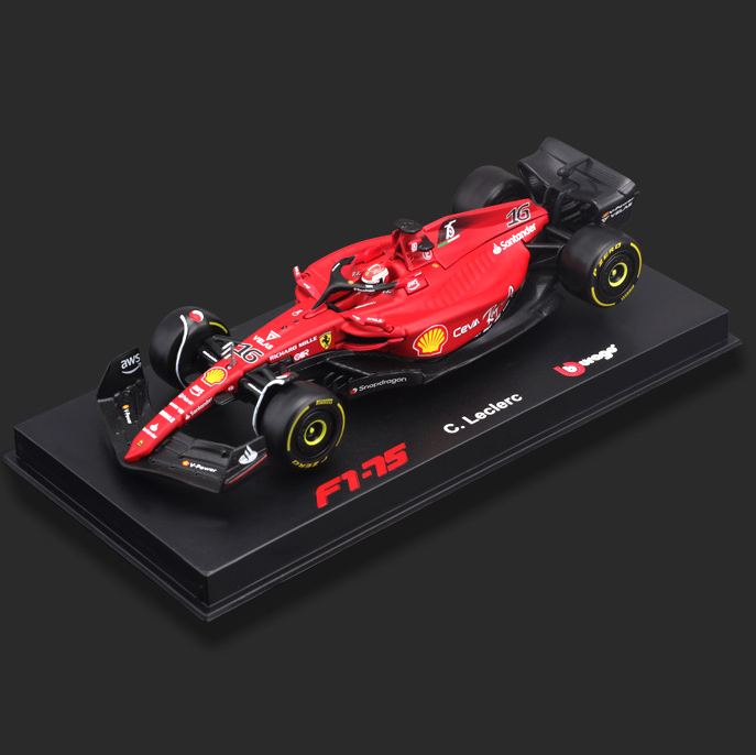 Излят под налягане модел на Ferrari 1:43 F1-75 Formula One