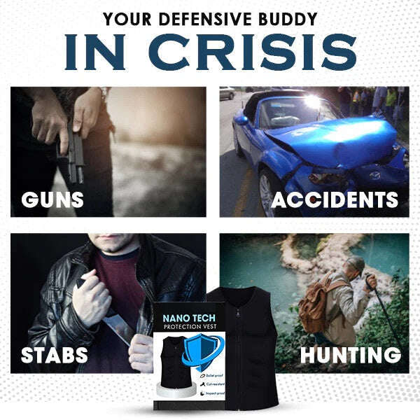 Colete protetor Nano Tech