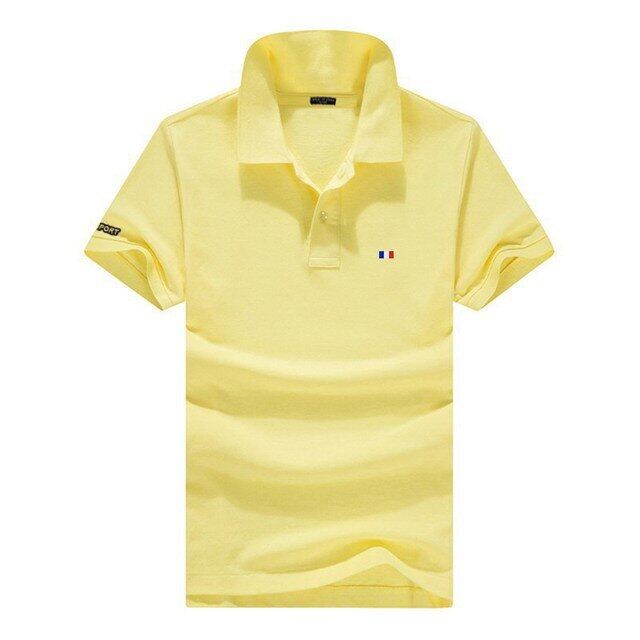 Camisa polo masculina manga curta com absorção de umidade e elasticidade com secagem rápida + proteção UV