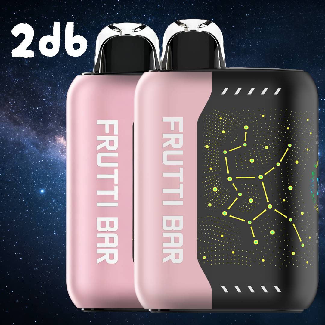 🚀 FRUTTI BAR FB25000 Eldobható elektronikus cigaretta - 25 000 használat (2 darabos csomag)