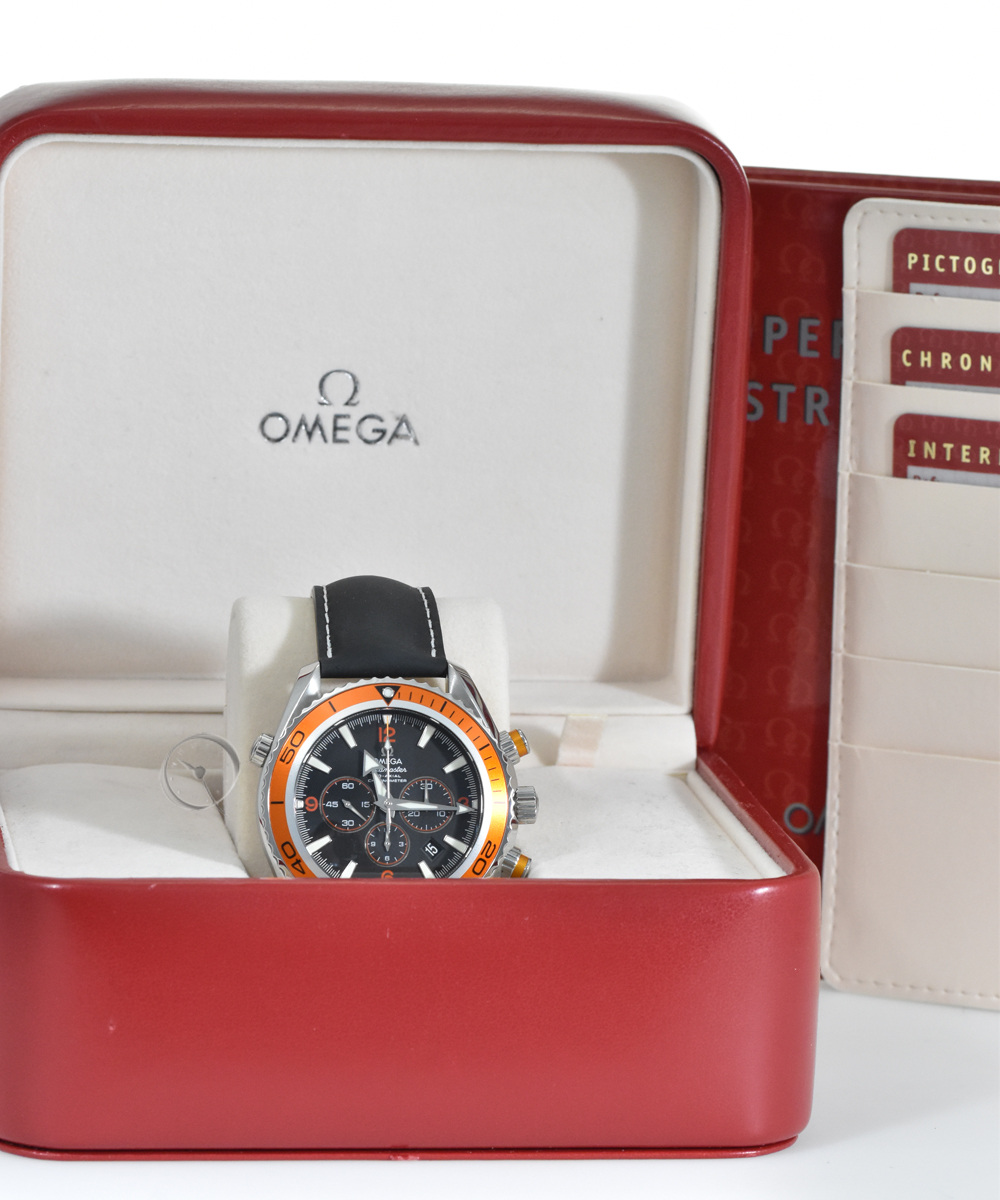 OM🧡EGA Seamaster Planet Ocean 600M Co-Axial Chronograph 2918.50.82