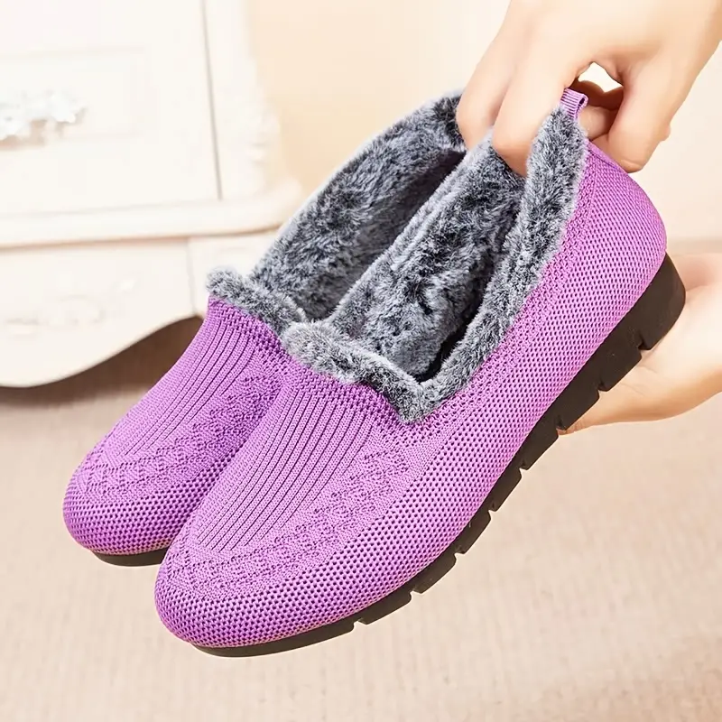 🔥Ostatniego dnia 50% rabatu na buty damskie wyściełane futerkiem