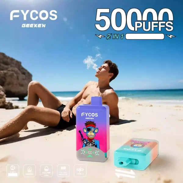 FYCOS Dual Tastes 50000 Puffs Disposable Vape