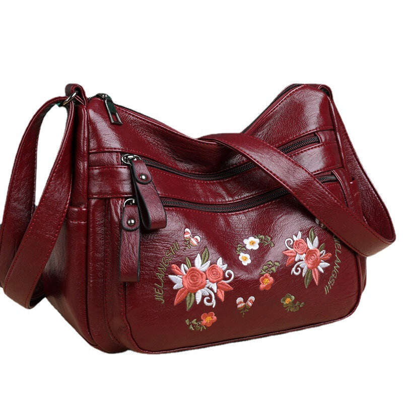 Nowa torba damska o dużej pojemności z miękkiej skóry