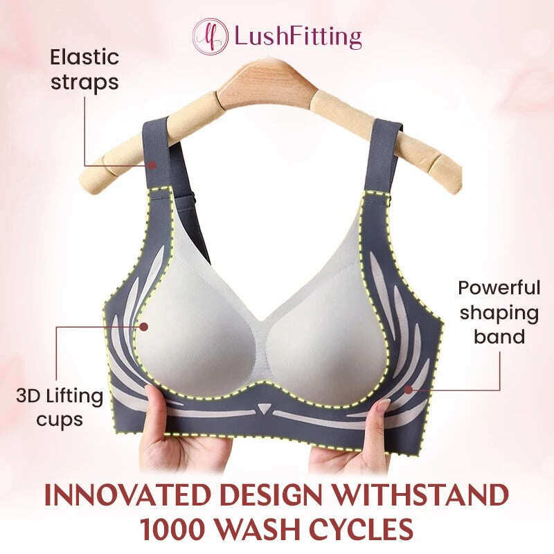 🎁Výpredaj posledného dňa - LushFitting - Bezšvová push Up podprsenka