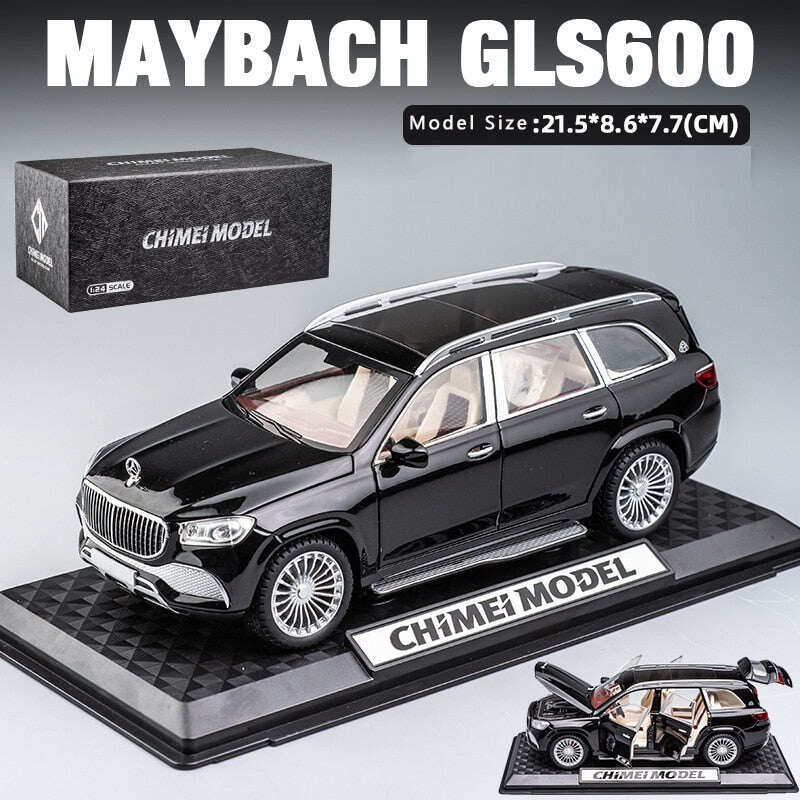 1:24 Mercedes Benz Maybach Gls600 Die Cast