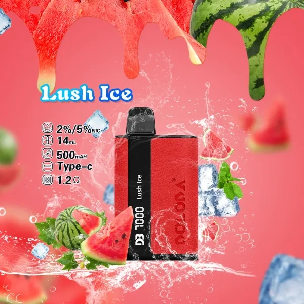 DOLODA DB7000 Puffs Bulk Buy Disposable Vape StrawberryWatermelon