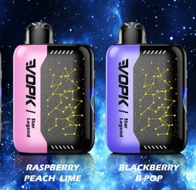VOPK StarLenged 25000 Puffs Disposable Vape – 18ml, Draw-activated, No Recharge, 10 Creative Flavors | Miami Mint, Watermelon Ice & More