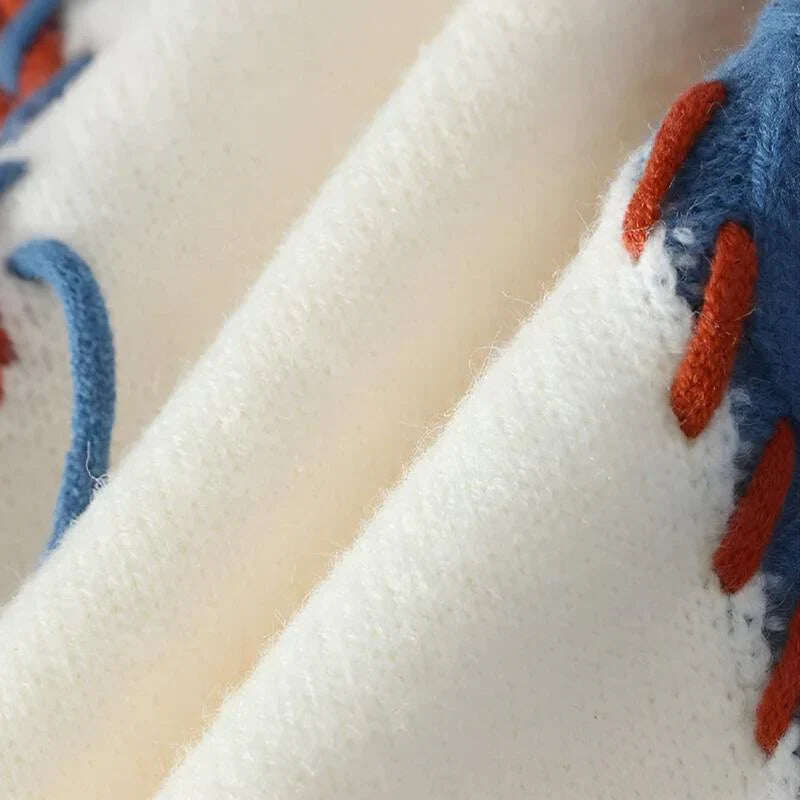 Suéter de malha elegante para homens