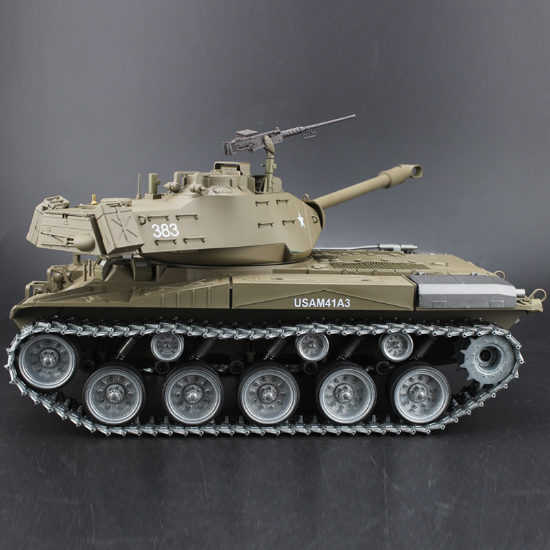 M41A3 Walker Bulldog Tank Heng Long 3839-1 RC Battle Tank - Versão Metal Pro