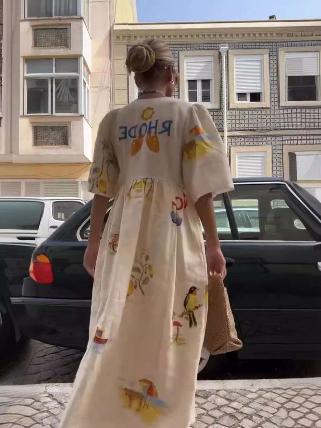 Nova haljina za plažu 2024. svježa i elegantna haljina